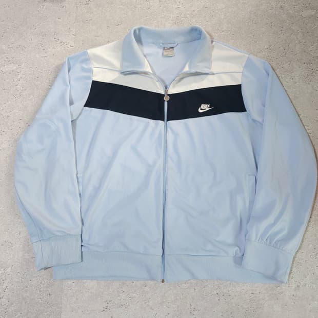 2XL 나이키 스카이블루 오버핏 트레이닝 져지 자켓