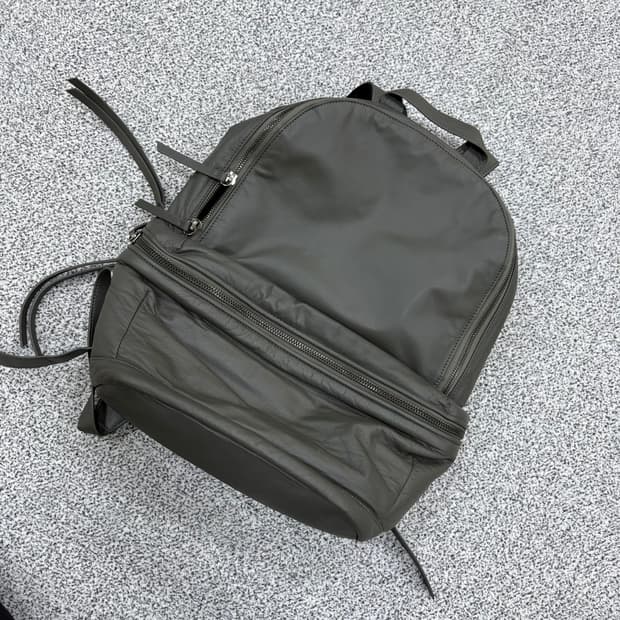 타임 가죽 백팩 0615J2