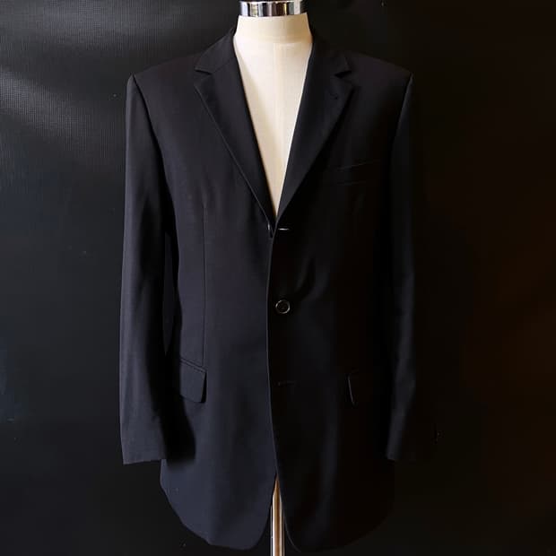 M) 00s Hugo Boss 버진울 미니멀 블레이저
