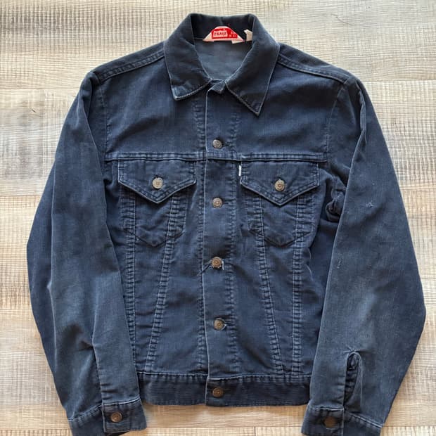 70s 리바이스 70505 코듀로이 트러커 자켓