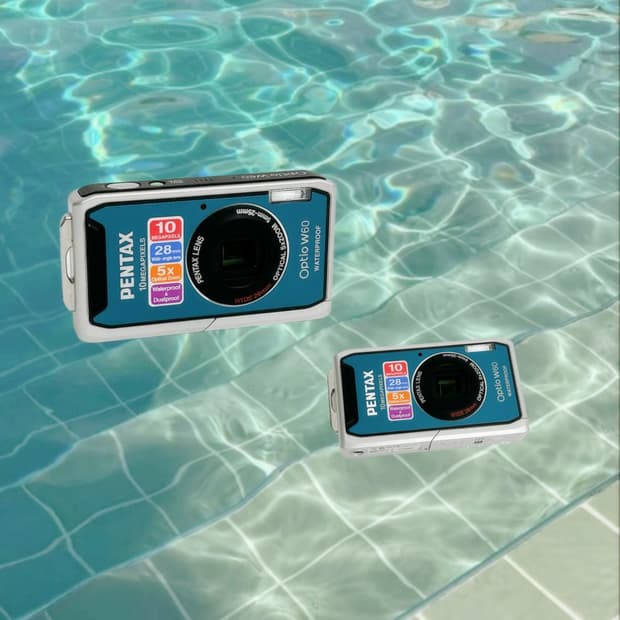 방수디카!) 펜탁스 옵티오 W60 Optio 빈티지 디카