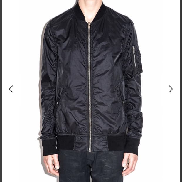 rick owens SS15 Faun MA-1 플라이트 봄버 재킷