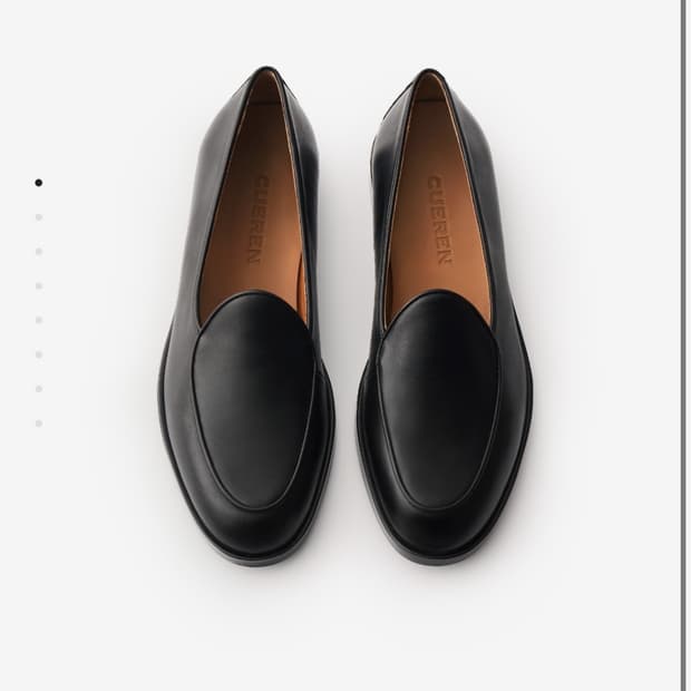 쿠에른 칸느 02 로퍼 블랙