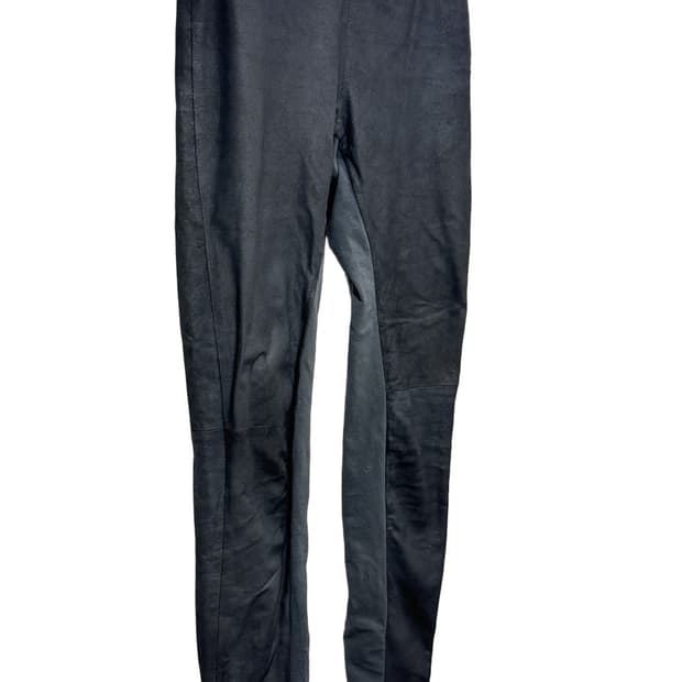 GARETH PUGH LEATHER PANEL PANTS 가레스퓨