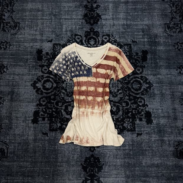 Eddie bauer american full printing t shi
