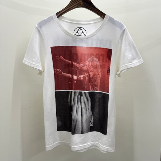 Hysteric glamour 패티 스미스 프린팅 반팔 (M)