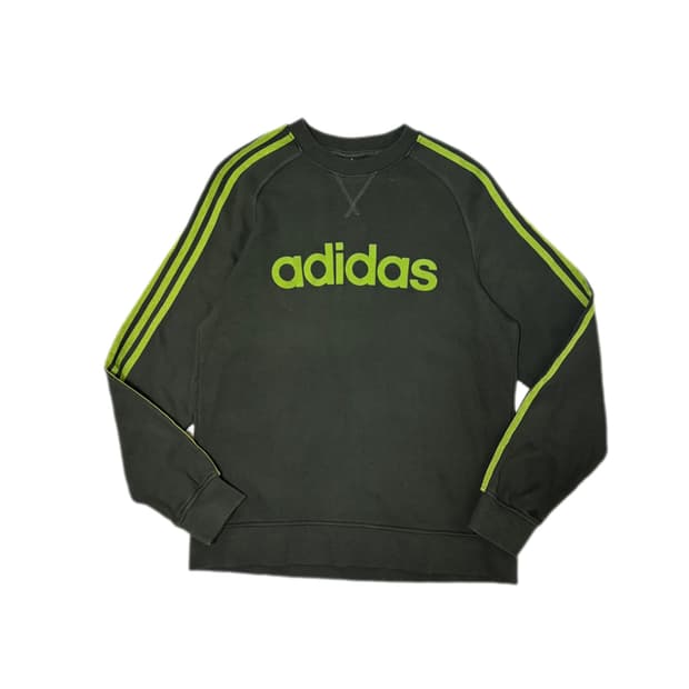 Adidas Khaki Green Sweatshirt 아디다스 맨투맨