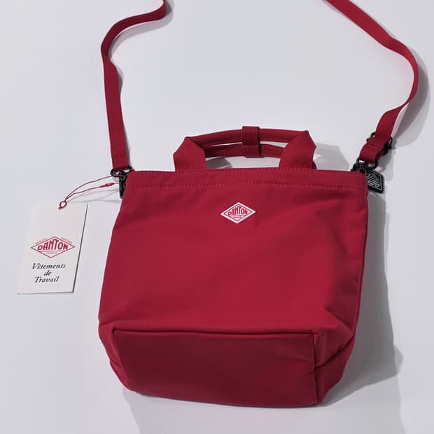 DANTON 단톤 솔로텍스 트윌 2WAY 토트백 크로스백 레드
