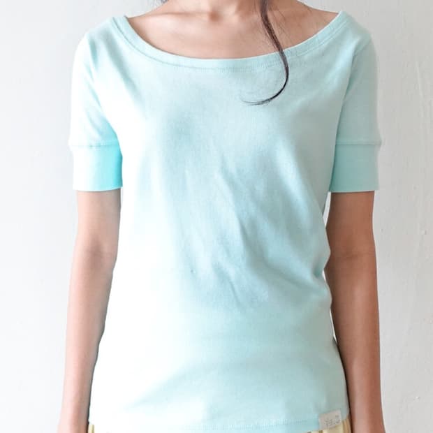 샵페어리 rib half top