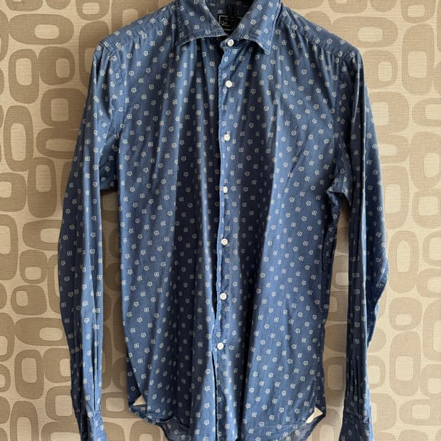 Orian 오리앙 플라워 패턴 셔츠