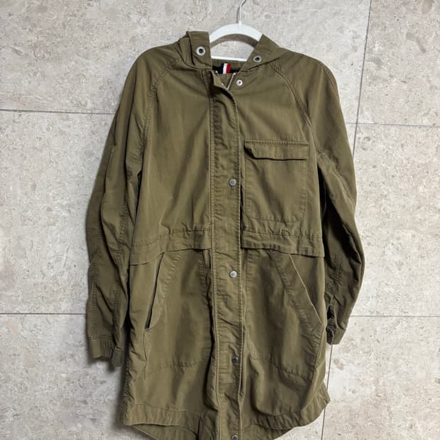 타미진스 여성 후드 야상 점퍼 타미진스 야상 자켓