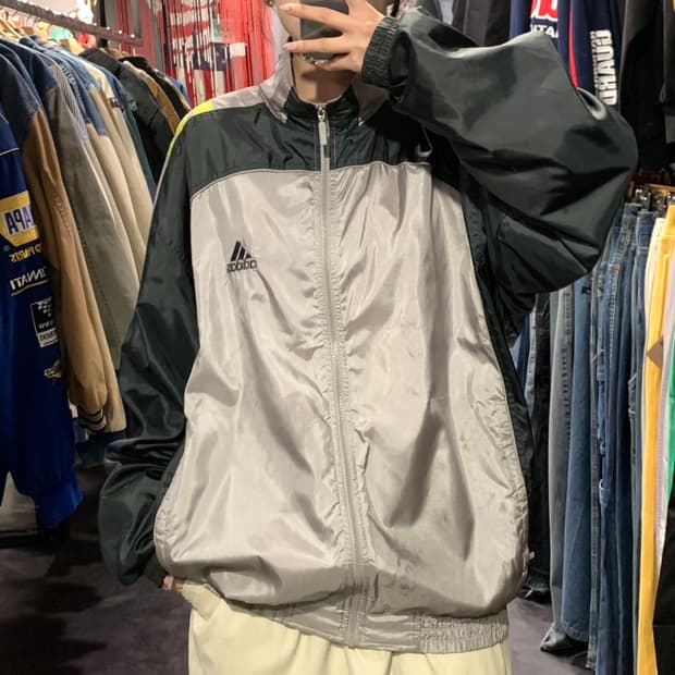 [IM] 아디다스 바람막이 그레이