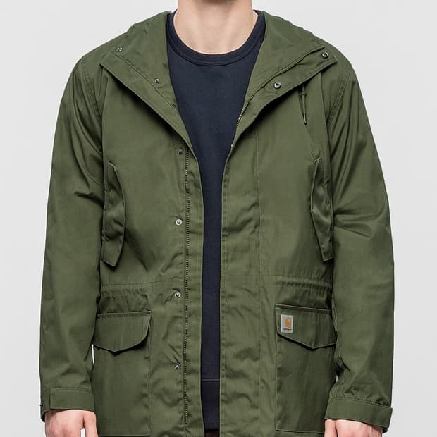 칼하트 올리브 후드 야상 L 라지 새제품 배틀파카