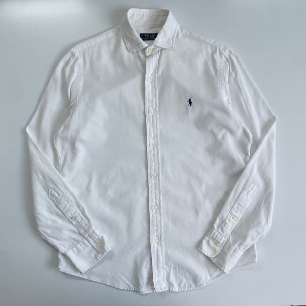 Polo  폴로 랄프로렌 신형 화이트 셔츠