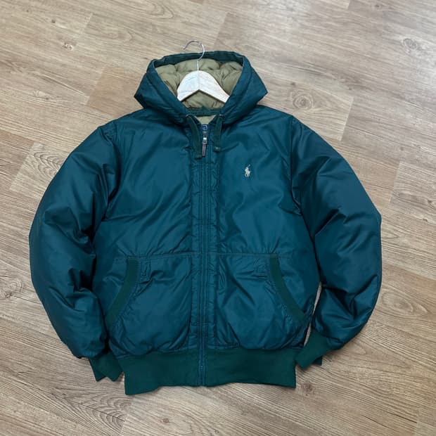 (M)폴로랄프로렌 딥그린 덕다운 패딩