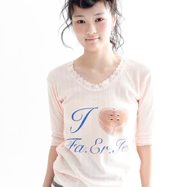 샵페어리 레이스 티셔츠