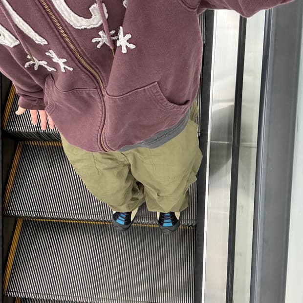 더콜디스모먼트 후드집업 m