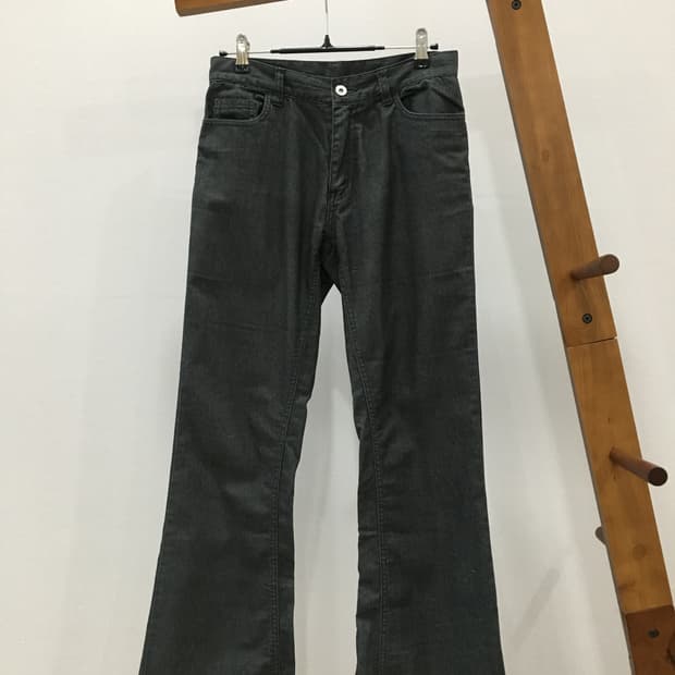 일본빈티지 차콜 부츠컷팬츠