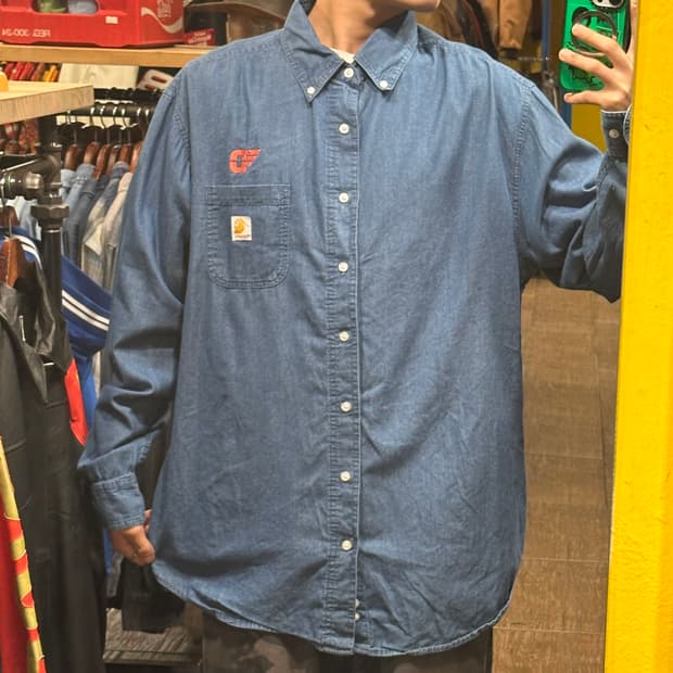 [HI] 칼하트 데님셔츠