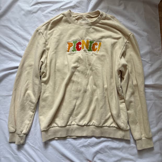 모리걸 오버사이즈 맨투맨