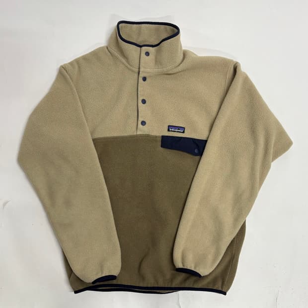 빈티지 파타고니아 신칠라 스냅티 멘즈M 애쉬탄