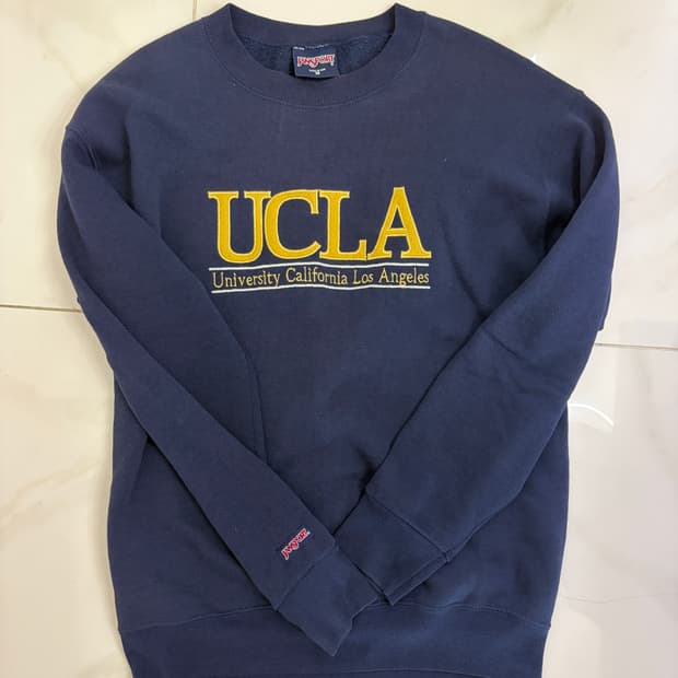 잔스포츠 ucla 맨투맨 미제 made in usa