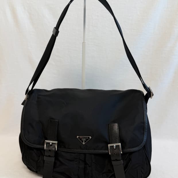 정품 프라다 포코노 나일론 크로스백 메신저백 숄더백