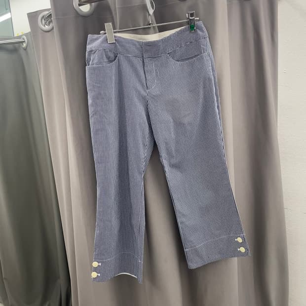 유나이티드애로우즈 마이크로체크 7부팬츠 