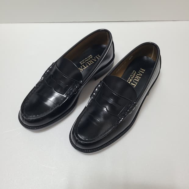 (250~255) 하루타 페니 로퍼 남성 블랙 구두