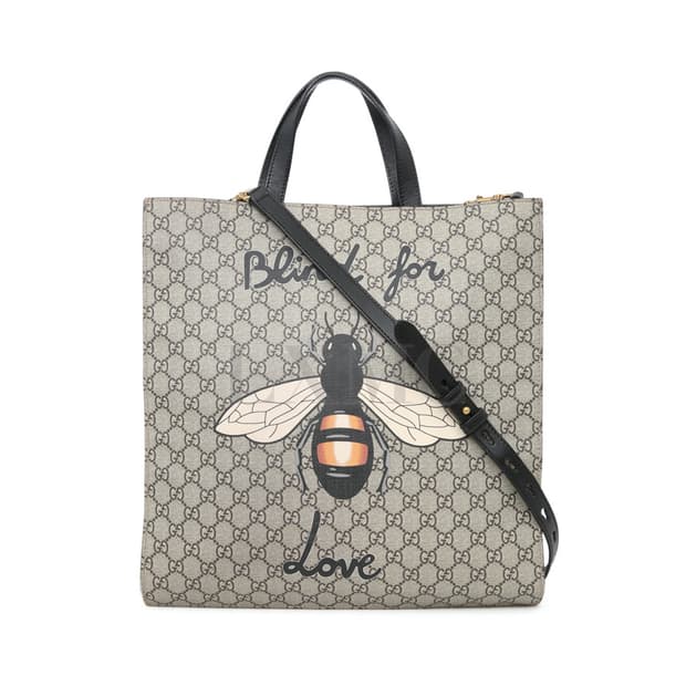 구찌 GG 수프림 꿀벌 토트 크로스백 450950 빅숄더