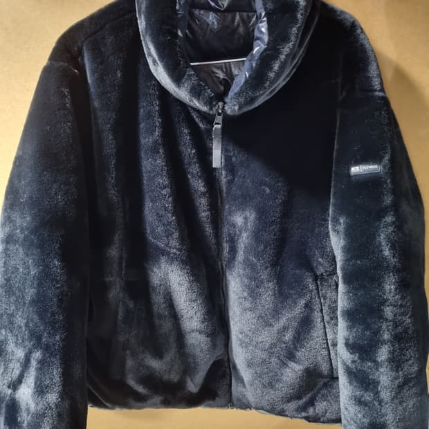 k2 남성 양면 구스 숏패딩 