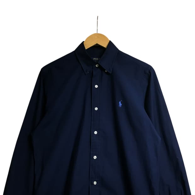 폴로 큐알 신형라인 네이비 셔츠