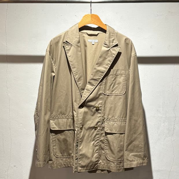 엔지니어드가먼츠 더블 브레스티드 워크 자켓