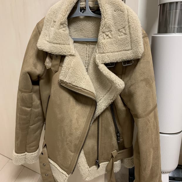zara 무스탕 새상품