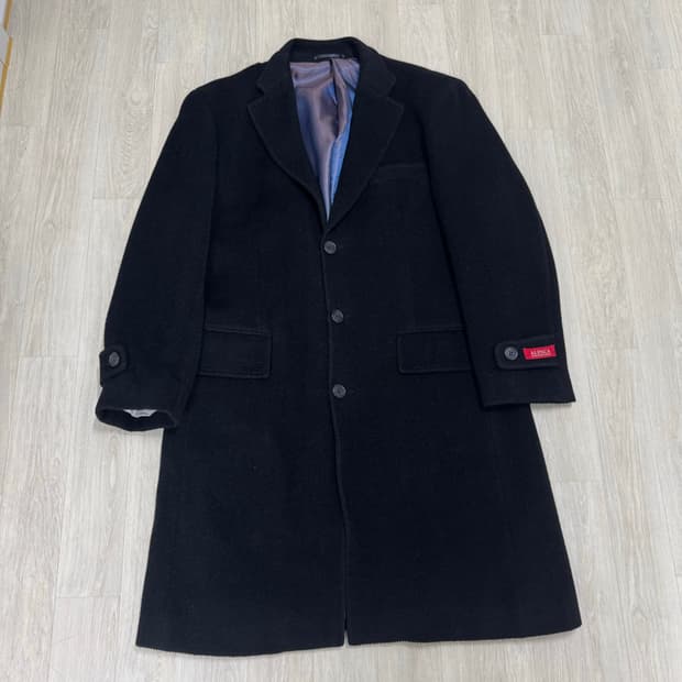 엔리코 코베리 알파카 싱글브레스티드 코트 100