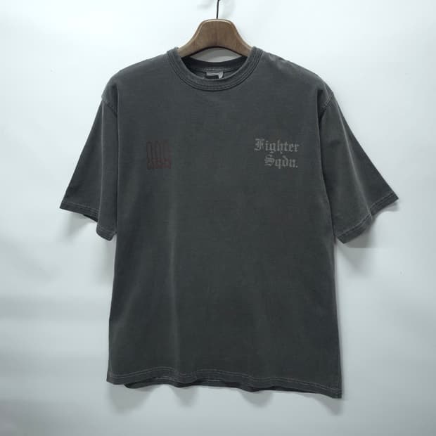 아웃스탠딩 392 전투비행단 피그먼트 반팔 티셔츠(M)