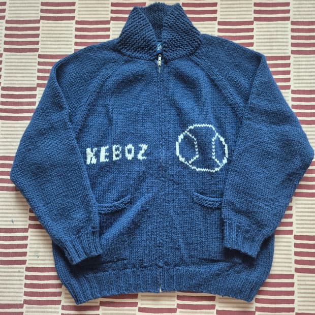 케보즈  집업 스웨터