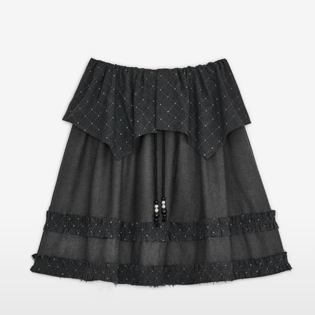 허그유어스킨 케이프 스커트