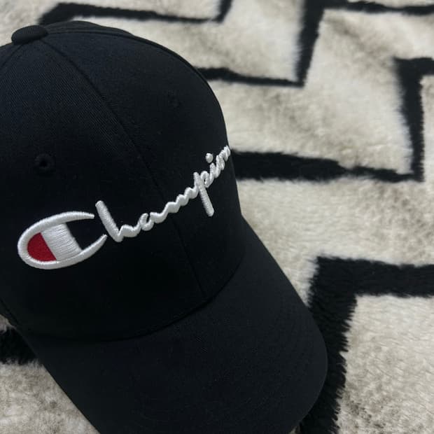 챔피온 클래식 트윌 볼캡/블랙