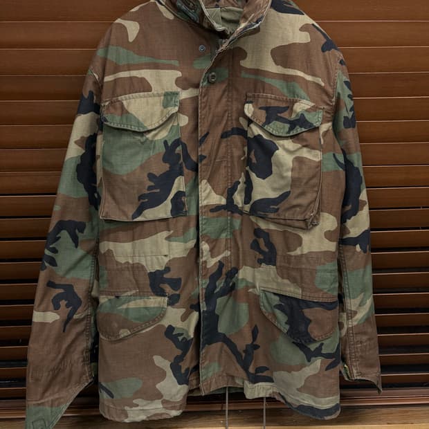 US Army camouflage M65 밀리터리 카모 야상 자켓