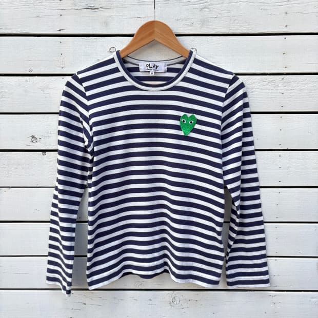 Comme des Garcons 꼼데가르송 스트라이프 티셔츠