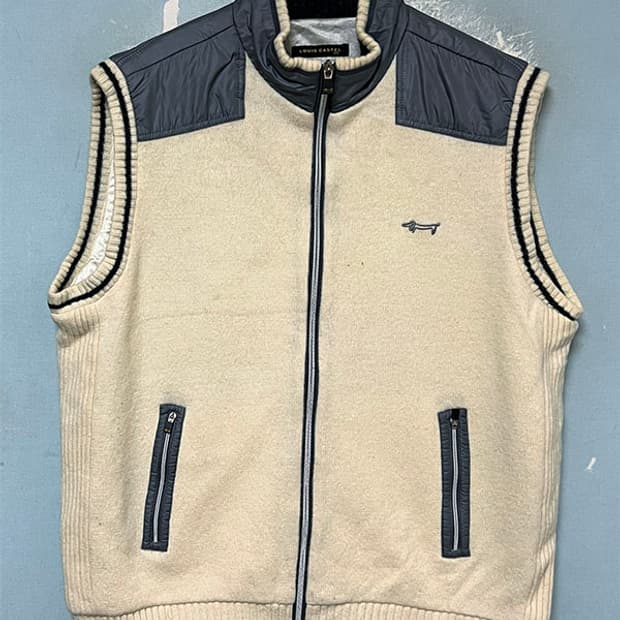 루이까스텔 남자 니트조끼 방풍 추동 골프 XL 105
