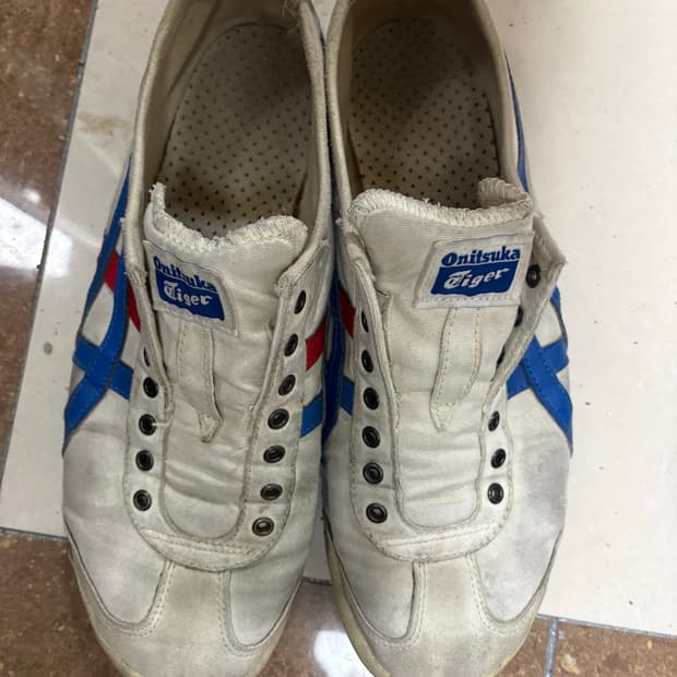 오니츠카 타이거 66 흰빠팔 270