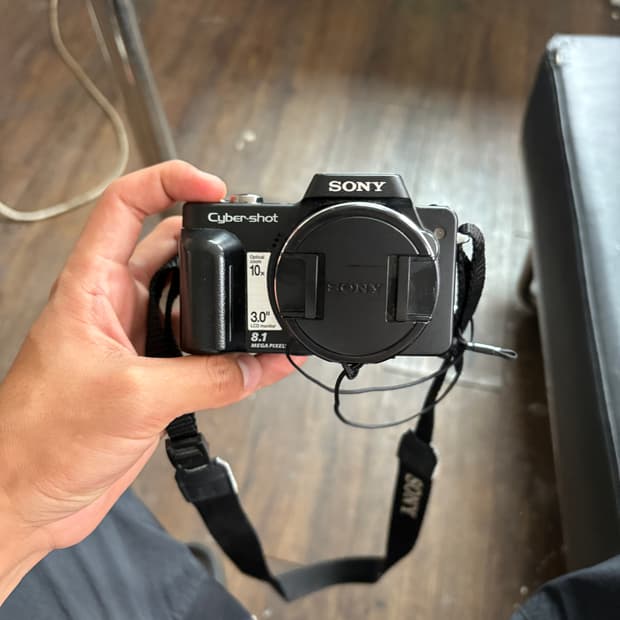 소니 사이버샷 dsc h10 디지털카메라