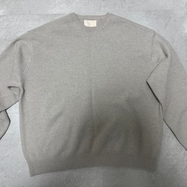 24fw 크루넥 베이지 니트 3