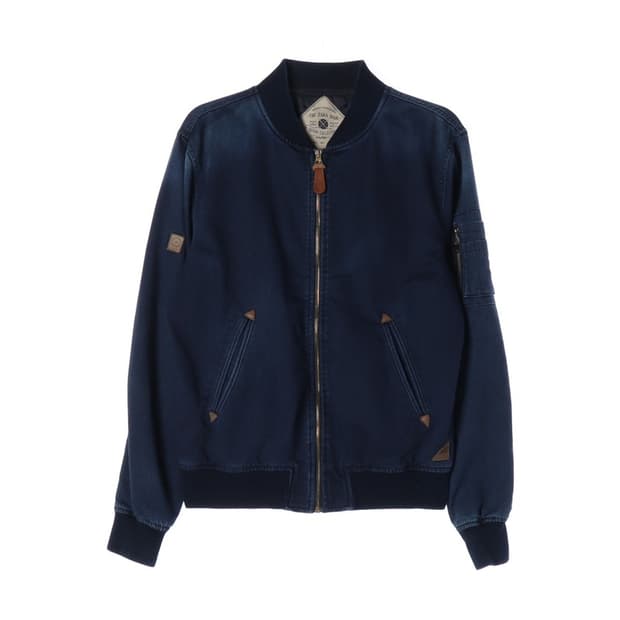 자라 맨 데님 블루종 L