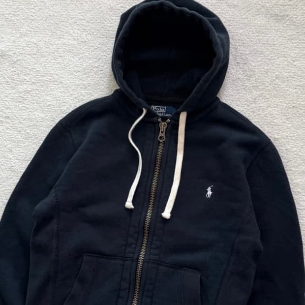 [무료배송] 폴로 후드집업  네이비