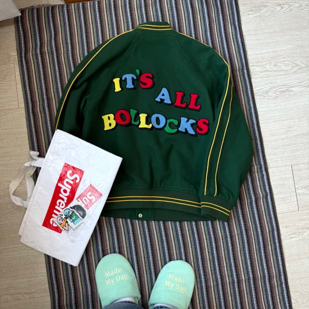 슈프림 제이미 리드 바시티 자켓