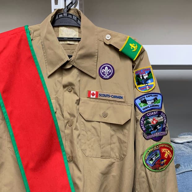 [S] 스카우트 캐나다 유니폼 셔츠