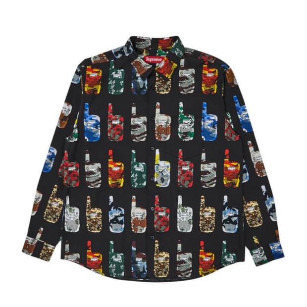 슈프림 워키토키 셔츠 L